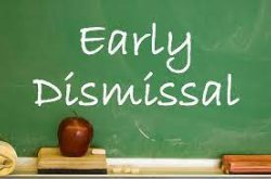 Early Dismissal sign